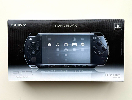 Sony psp 2003 piano black - sony, pb