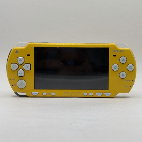 Psp console giallo simpsons - console,