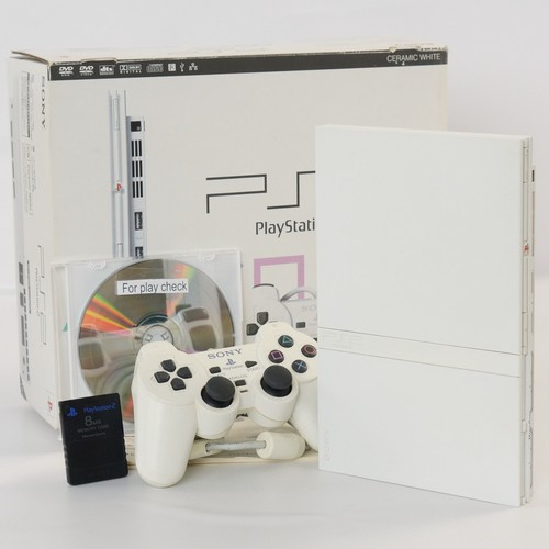 Console ps2 slim bianca - console,