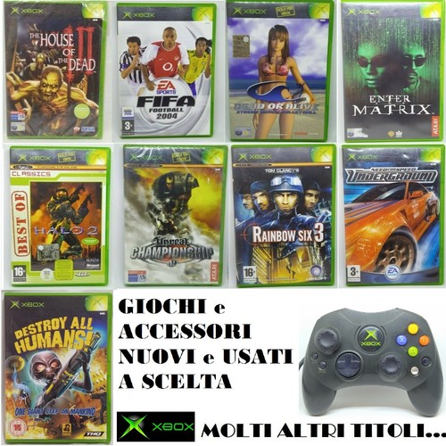 Xbox box giochi - xbox, accessori